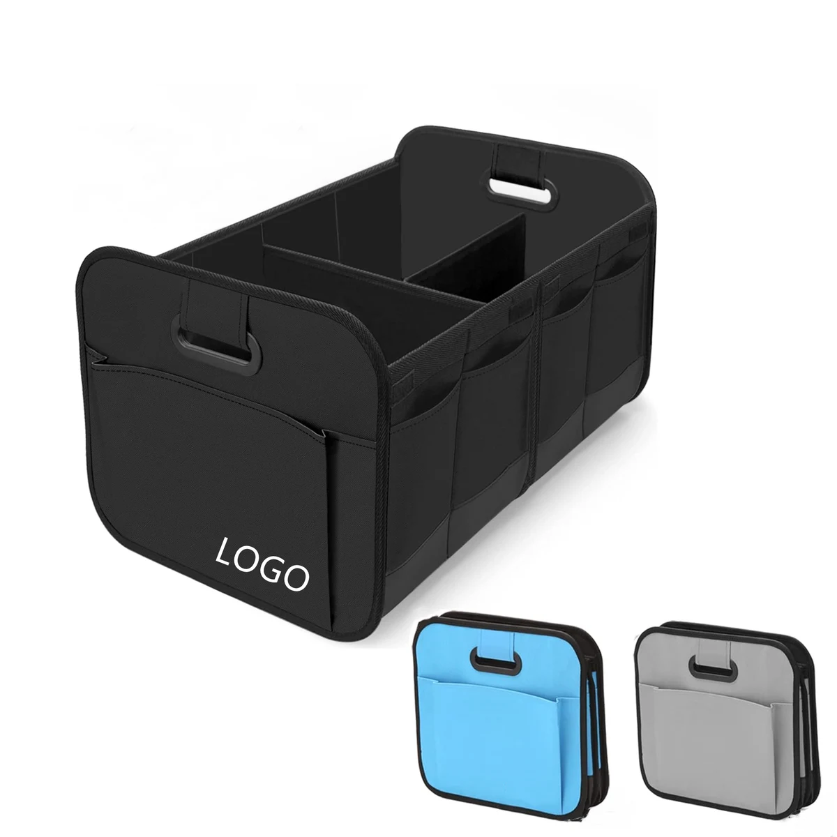 Foldable Multi-Compartment Car Organizers 1