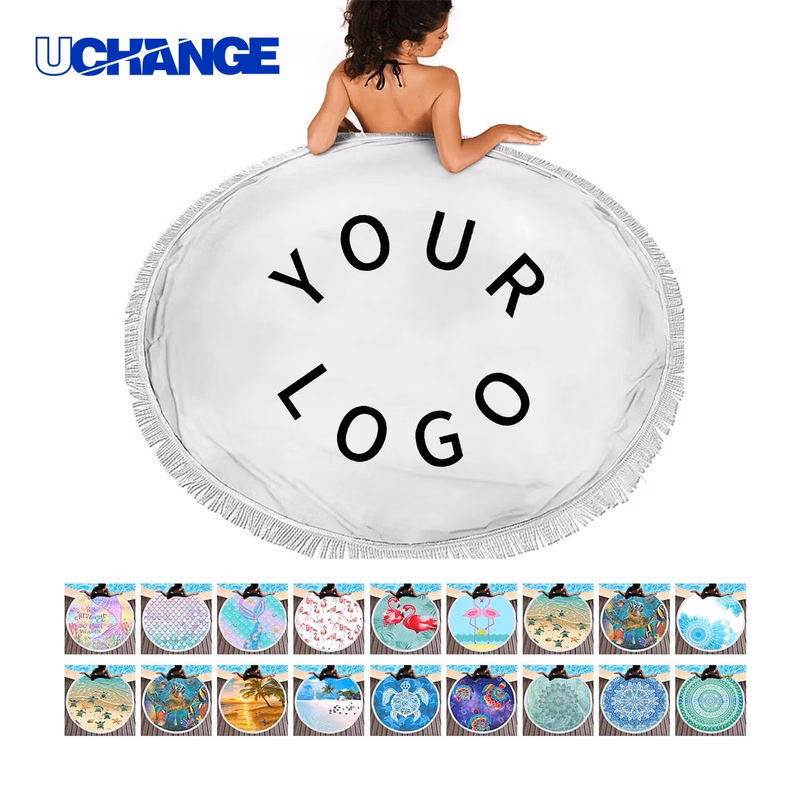 Microfiber Round Beach Towel