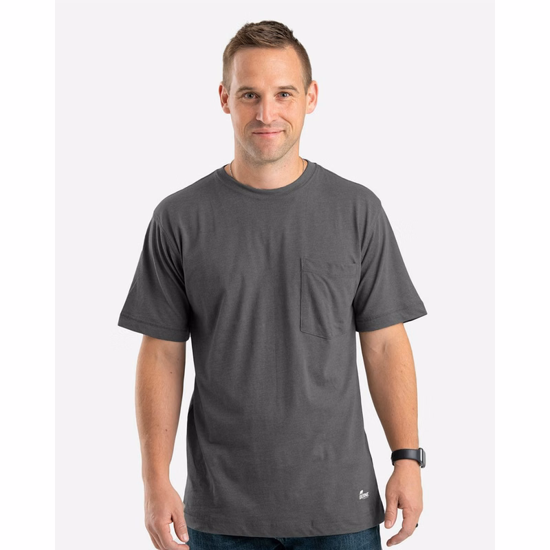 Men's Lightweight Performance Pocket T-Shirt - BSM38