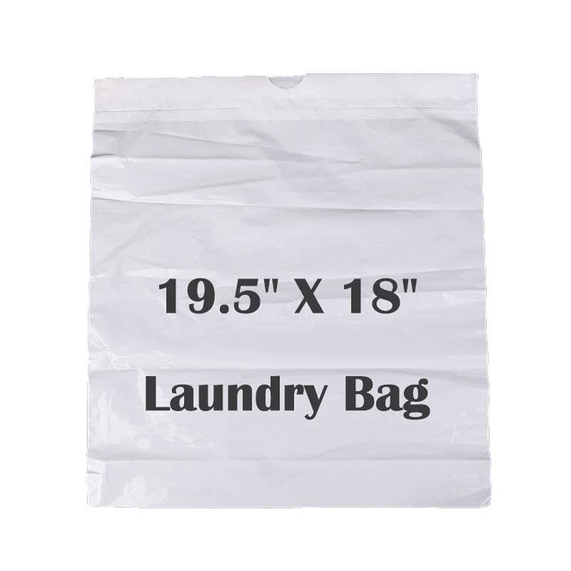 19.5" X 18" PE Laundry Bag