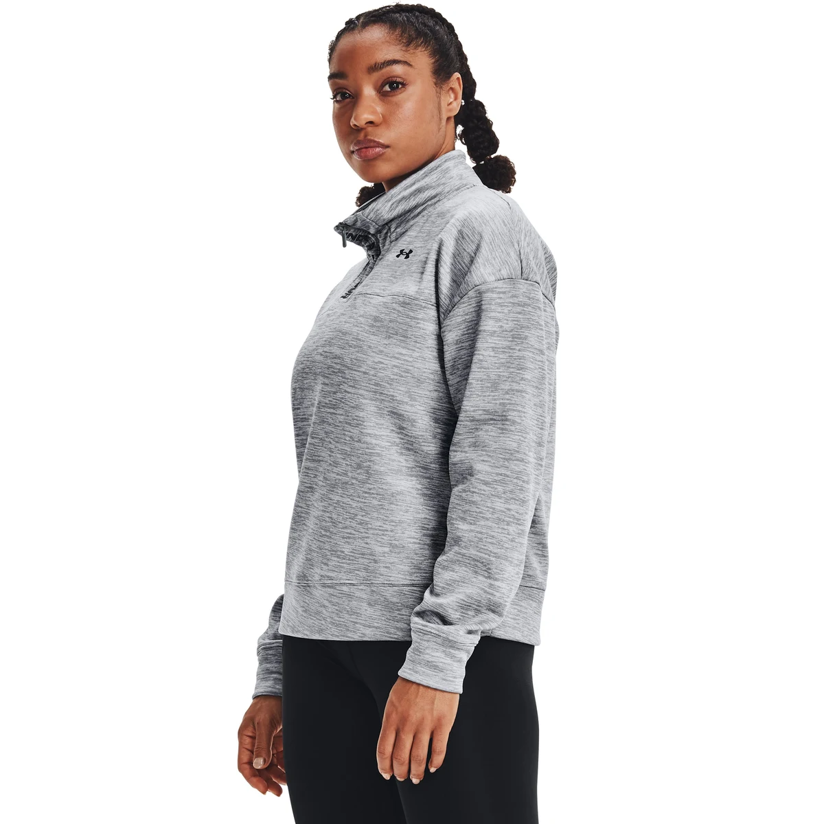 Armour Fleece Wordmark Women's Zip 1