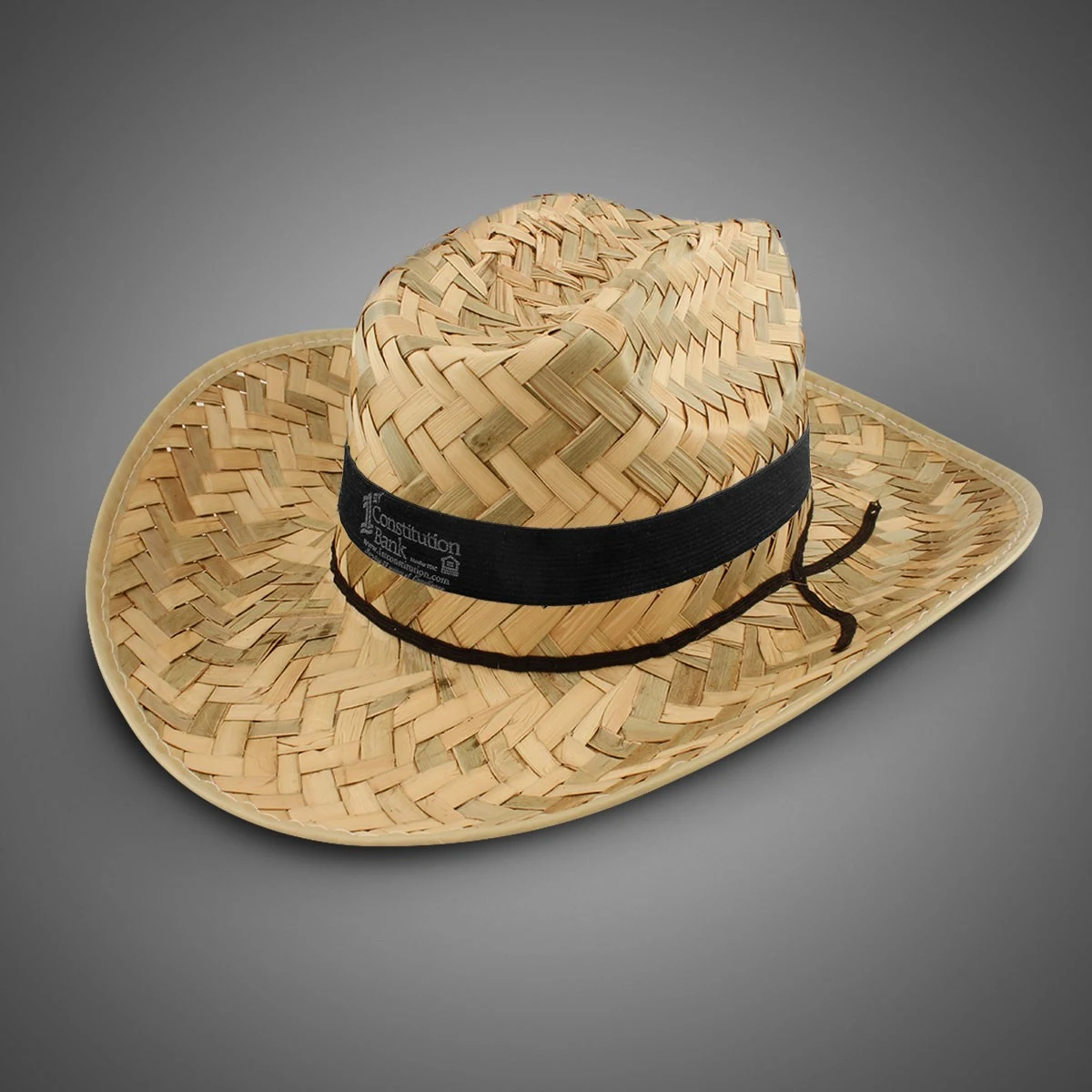 Western Barn Dance Hat (Black Band) 1