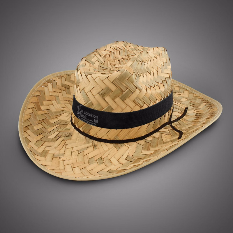 Western Barn Dance Hat (Black Band)