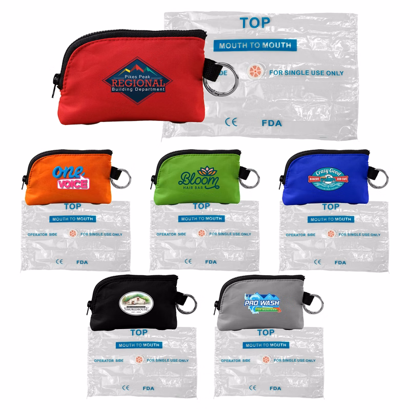 Zip Around CPR Face Shield Set