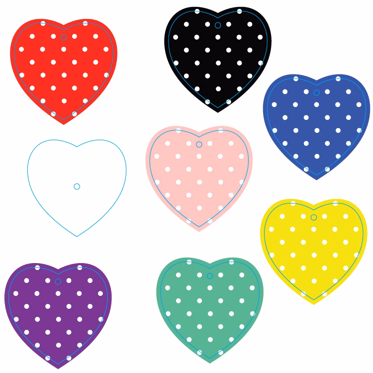 Heart Shape Custom Air Fresheners - Top 10 Scents