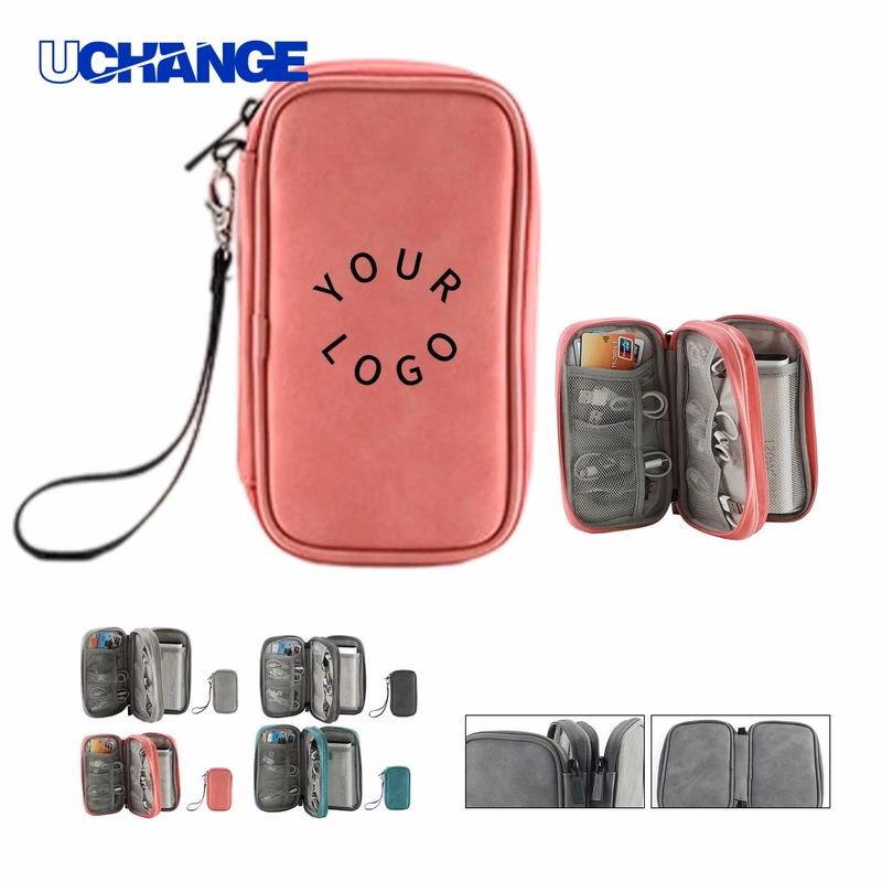 Compact Storage Bag Organizer for Chargers and Accessories