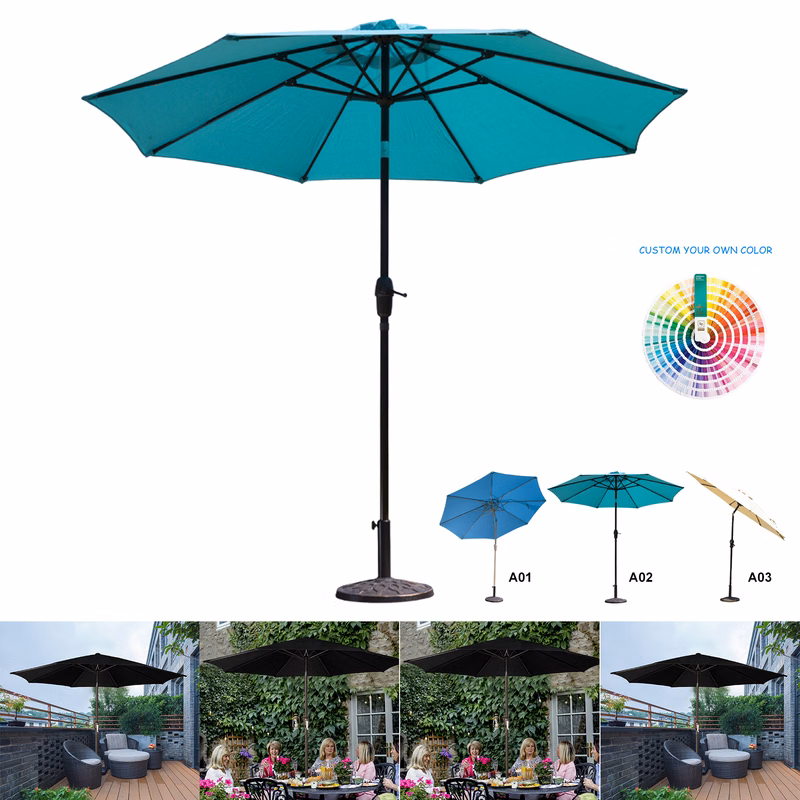9' Outdoor Patio Umbrella