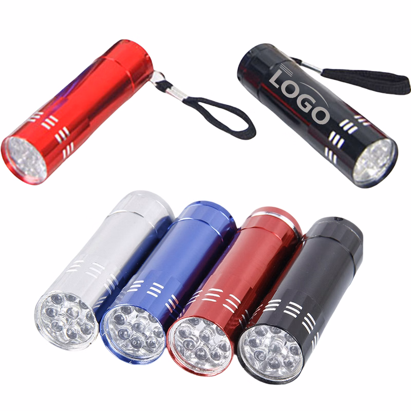 9 LED Fashion Mini Flashlight MOQ50