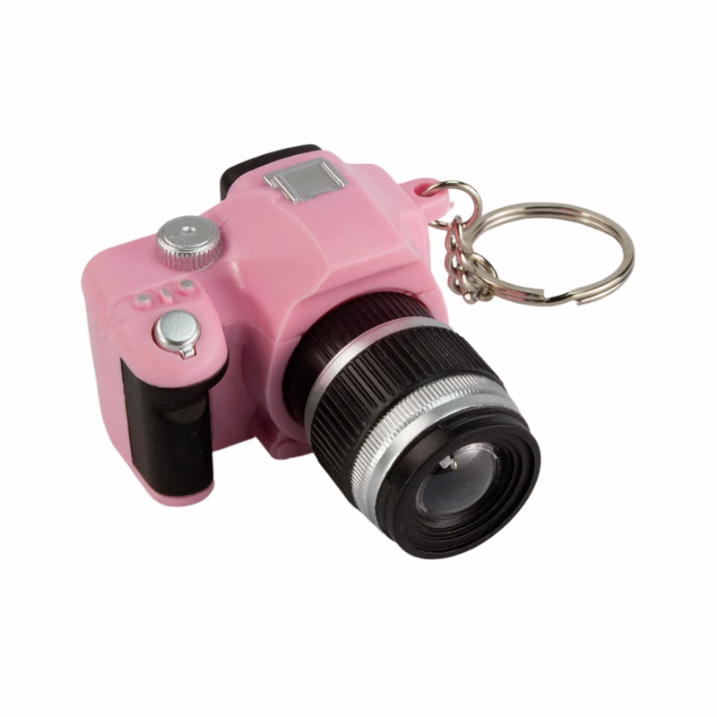 Mini LED Camera Keychain