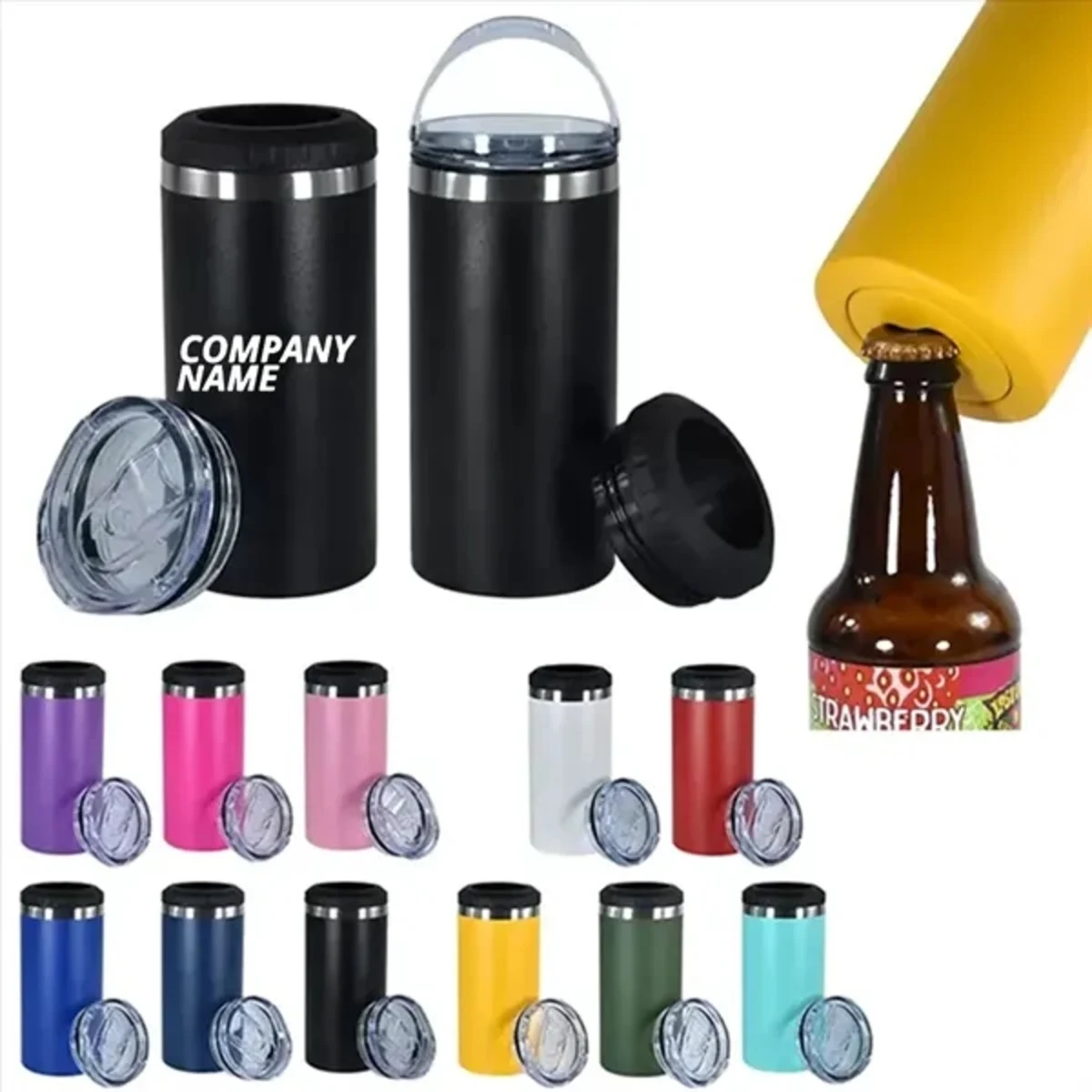 16oz 4 in 1 Tumbler with Bottle Opener
1