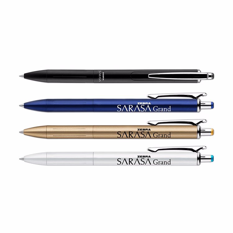 Zebra Sarasa Grand Brass Retractable Gel Pen