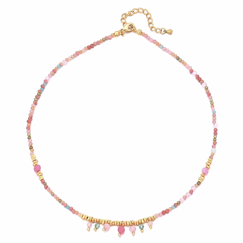 Copper Bohemian resort necklace