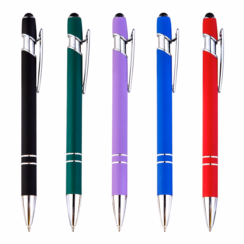 Soft Touch Rubber Ballpoint Pen