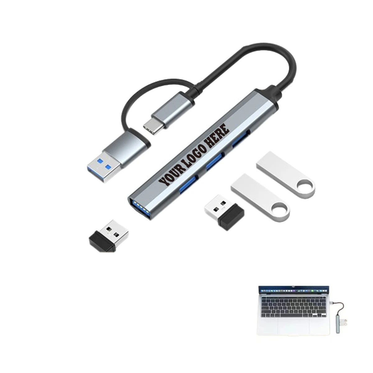 4-in-1 USB Adapter 1