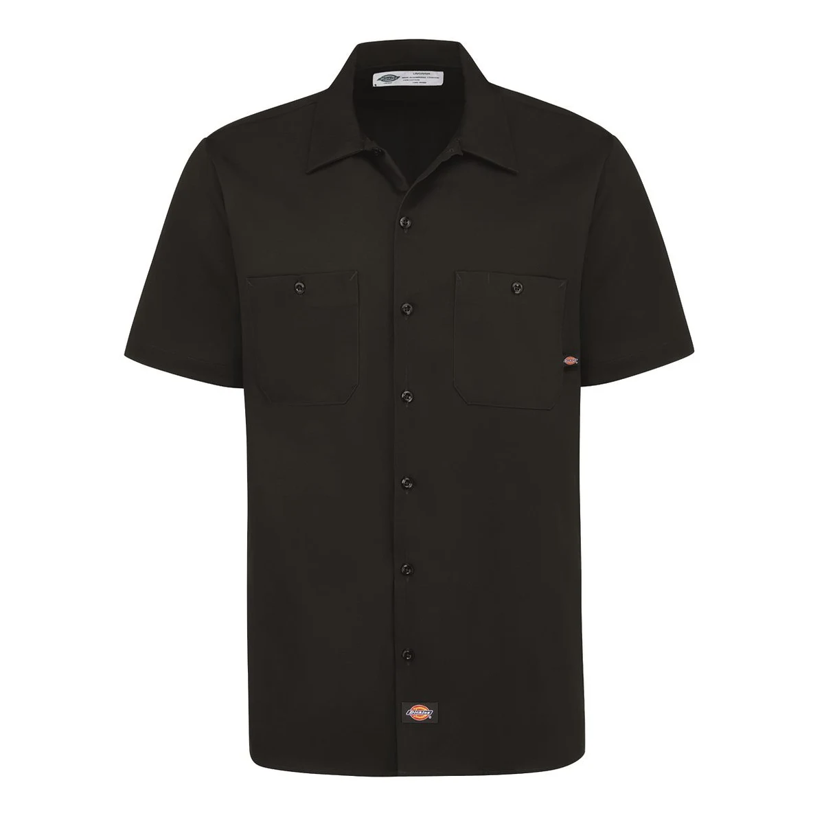 Men's Industrial Short Sleeve Cotton Work Shirt - S307 1