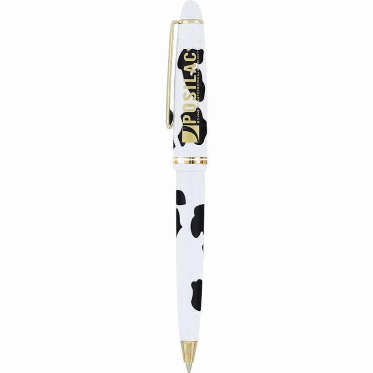 Barona Cow Print Click-Action Ballpoint Pen
