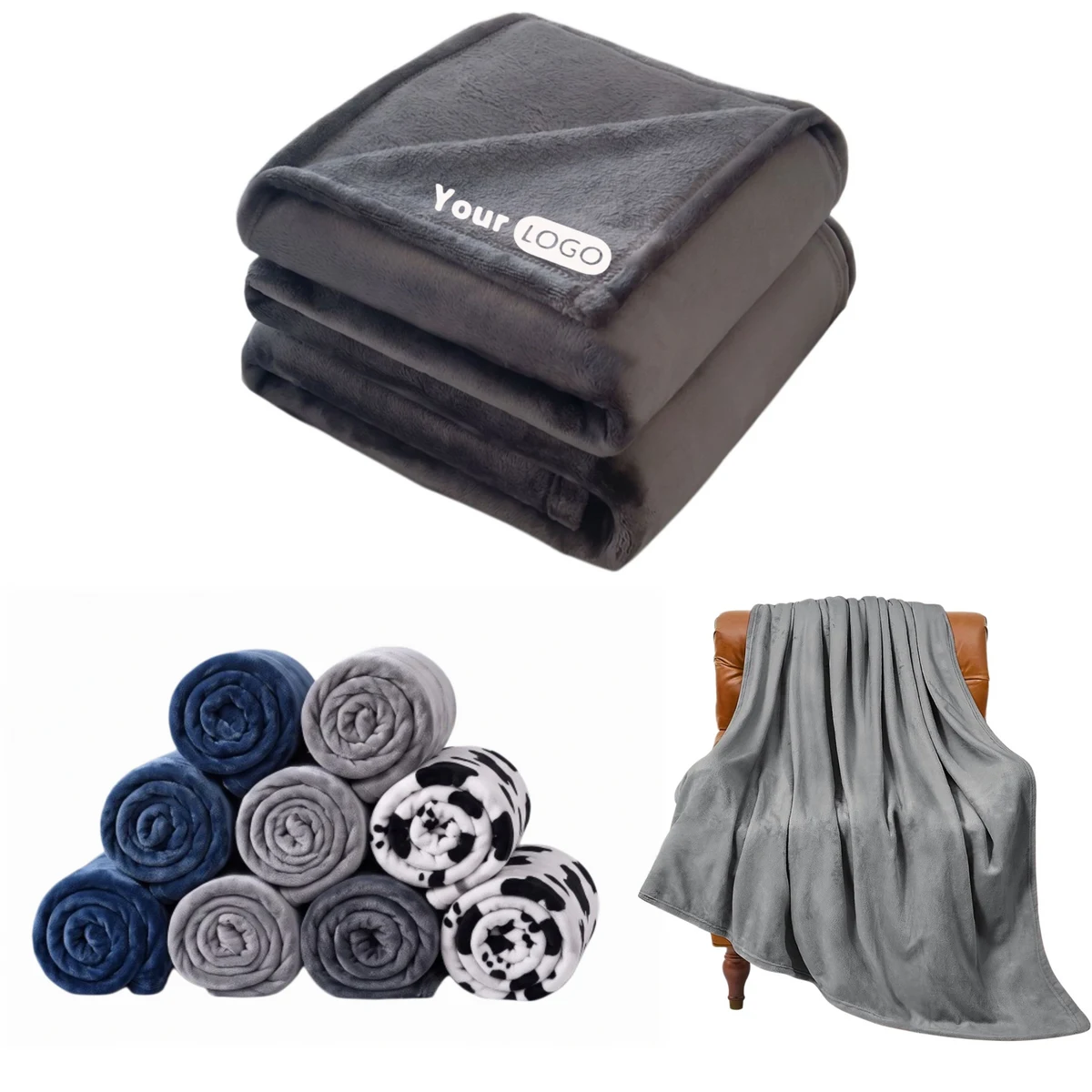 Personalized Travel Couch Blanket 1