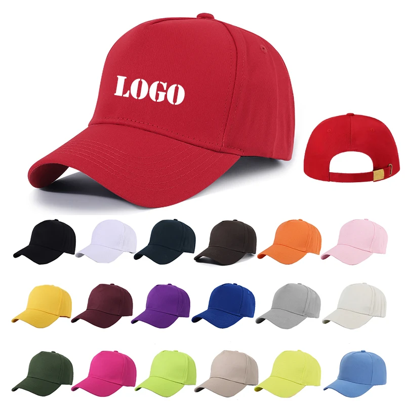 5 Panel Cotton Twill Baseball Cap 1