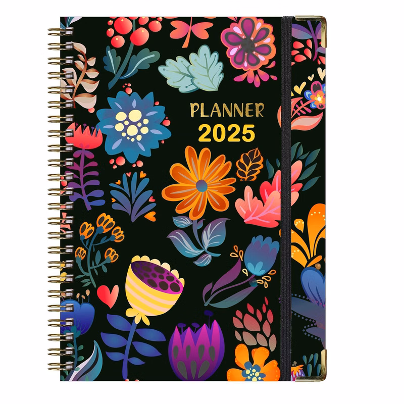 Twin-Wire Binding Weekly And Monthly Planner