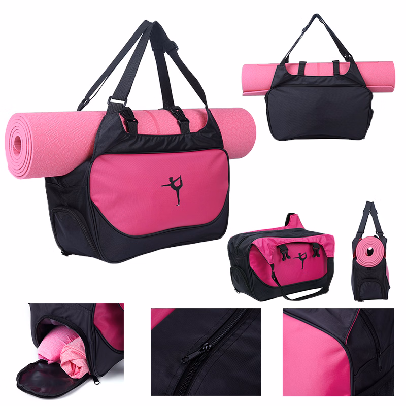 Yoga Fitness Bag And Yoga Mat Set