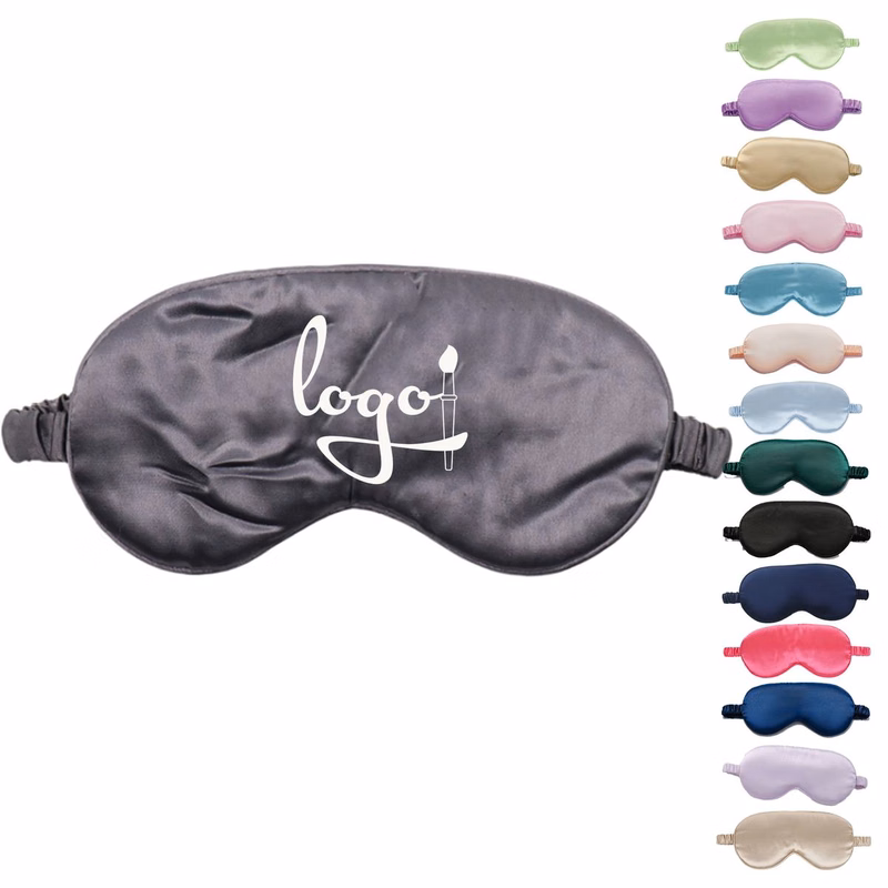 Silk Eye Mask With Elastic Strap