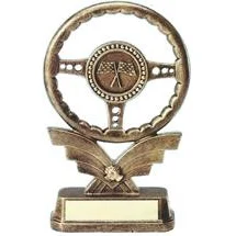 8 1/2" Steering Wheel Resin Award 1