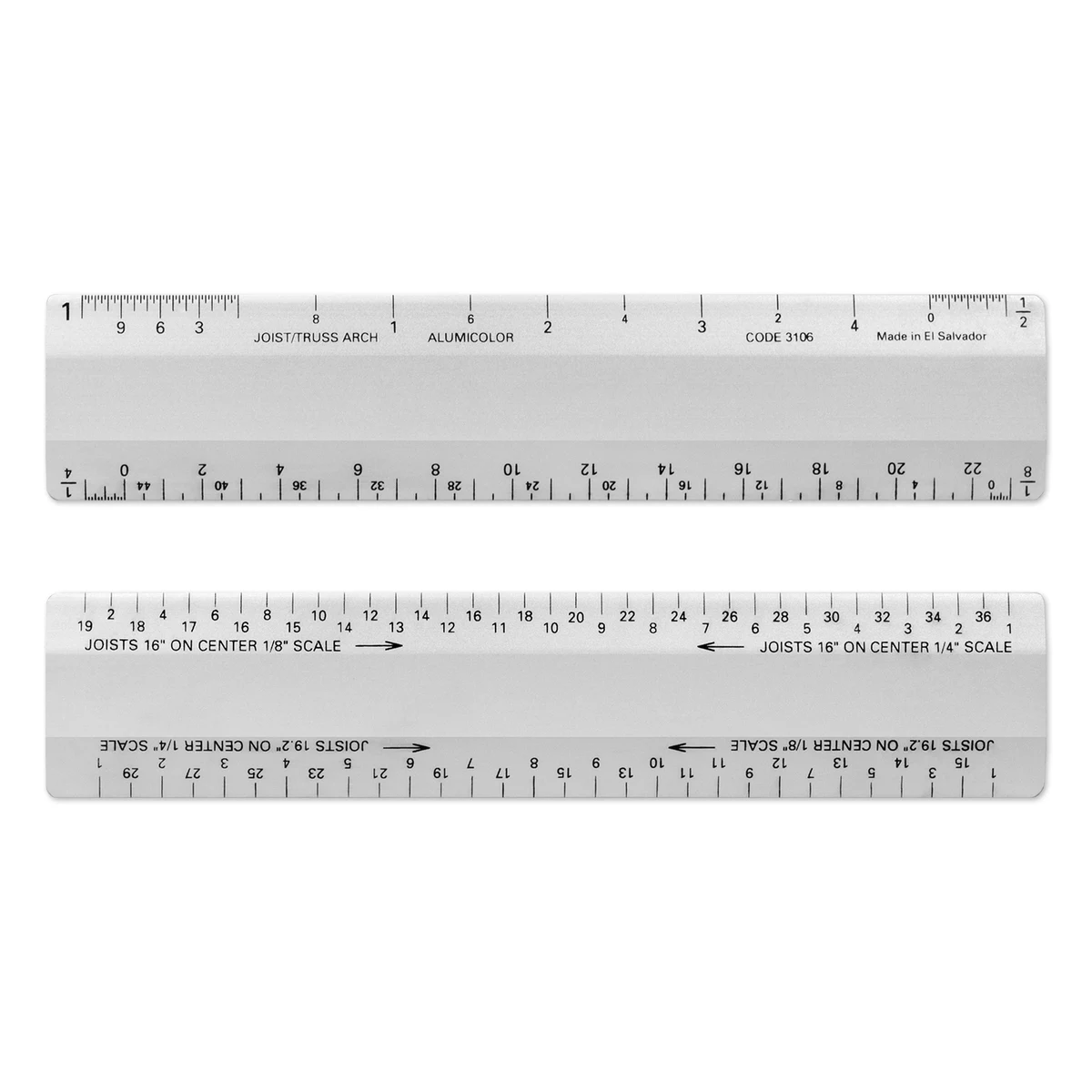 6" Joist/Truss Architect Scale 1