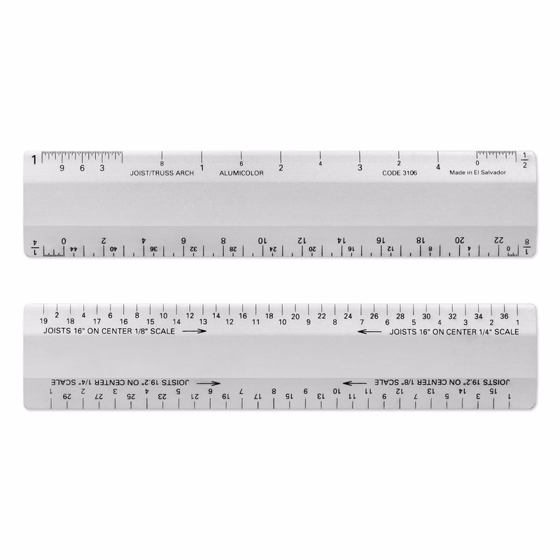 6" Joist/Truss Architect Scale