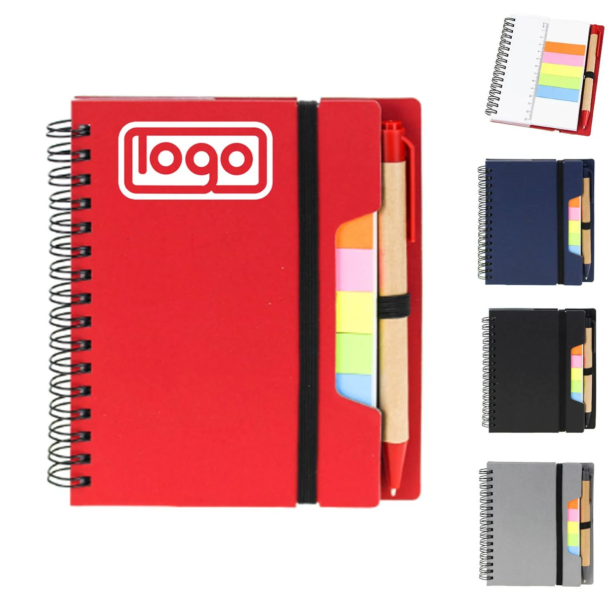 Sticky Notes Notebook w/ Pen 1