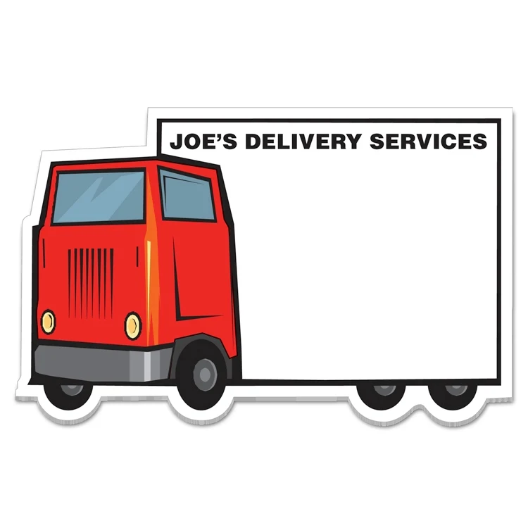 Adhesive Note Shape - Truck (5.9x3.7) - 25 Sheets 1