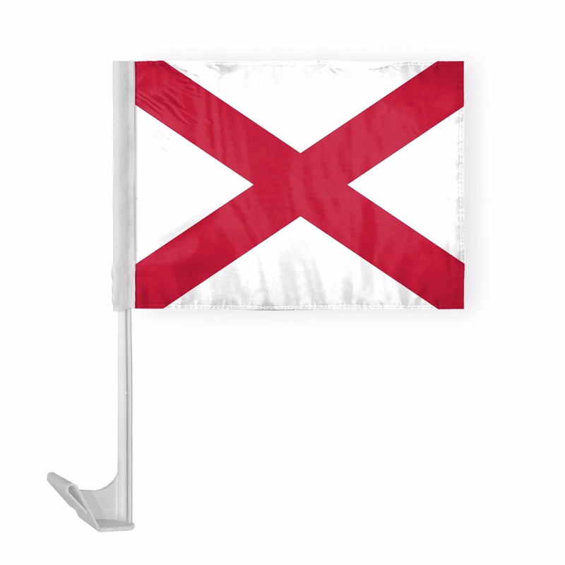 12"x16" & 10.5''x15'' Alabama Car Flags