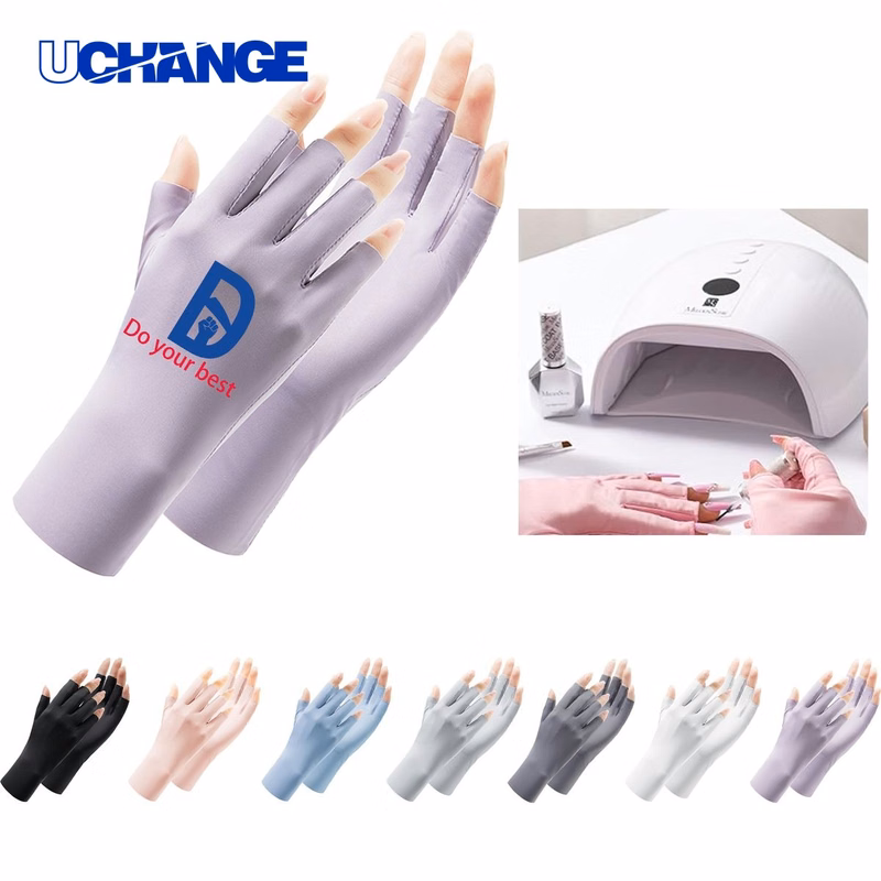 UV Protection Gloves for Manicures or Sports