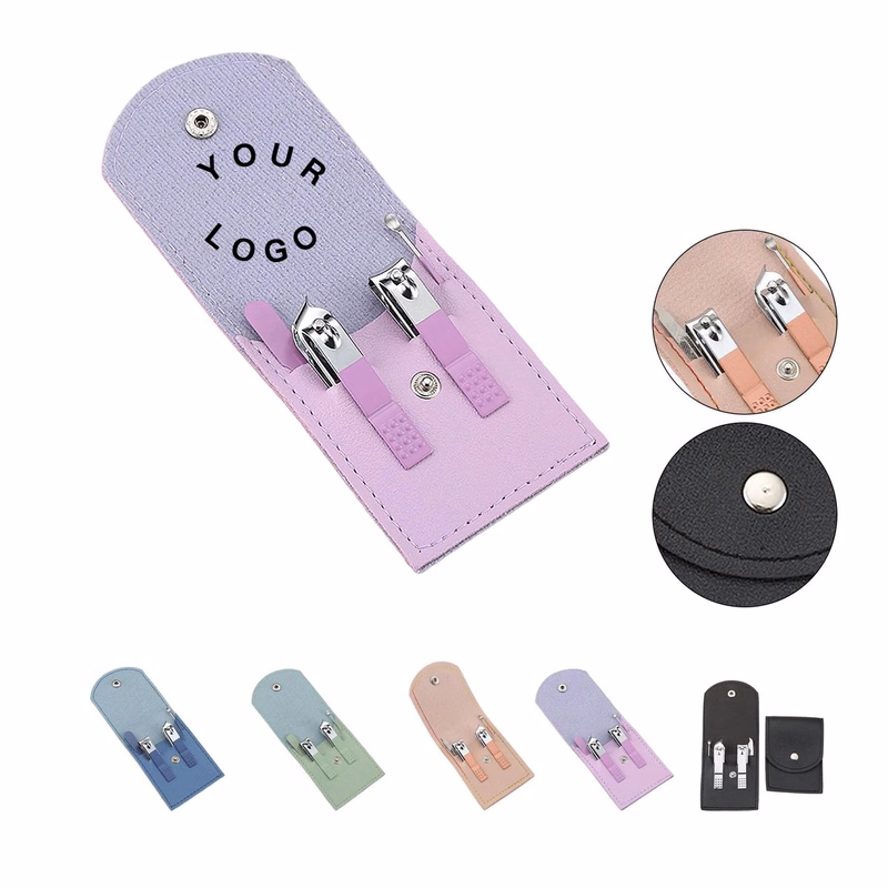 Compact Nail Clipper Set Folding Case