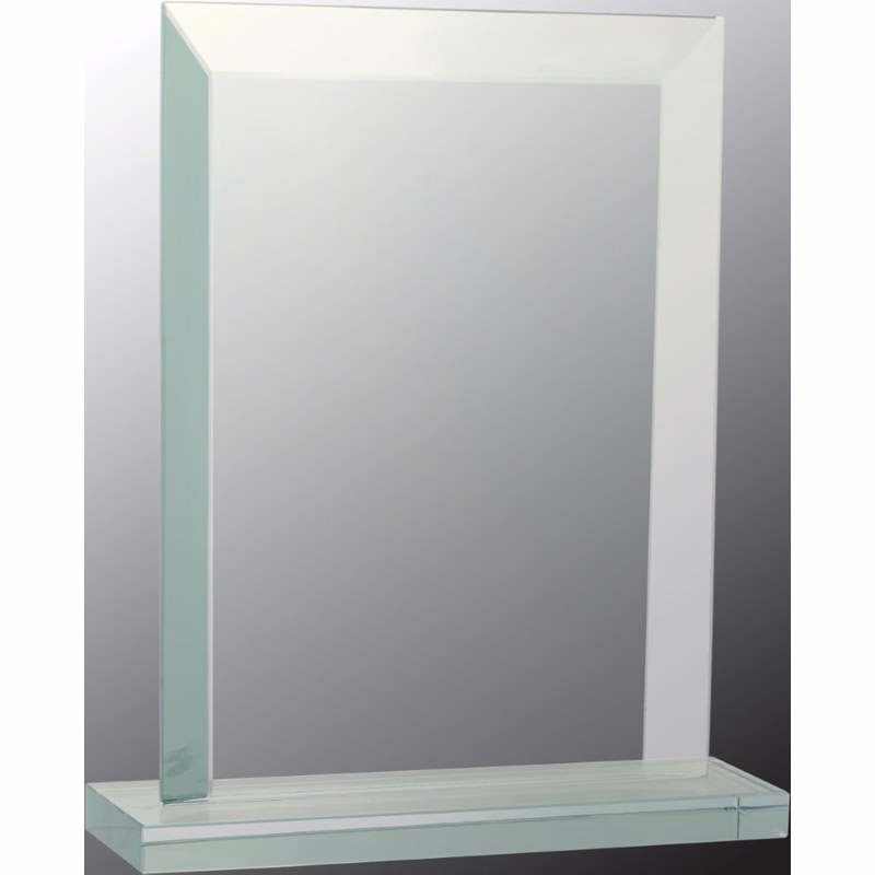 7 3/4" Rectangle Jade Glass Award