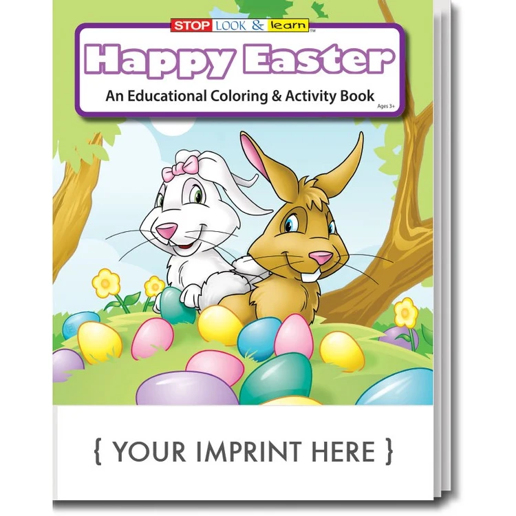 COLORING BOOK - Happy Easter Coloring & Activity Book 1