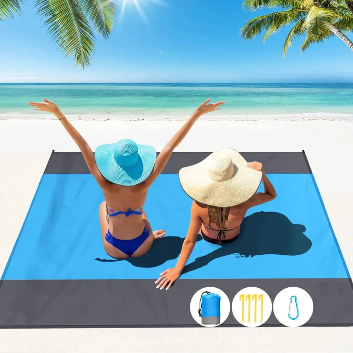Waterproof Lightweight Picnic Beach Blankets 1