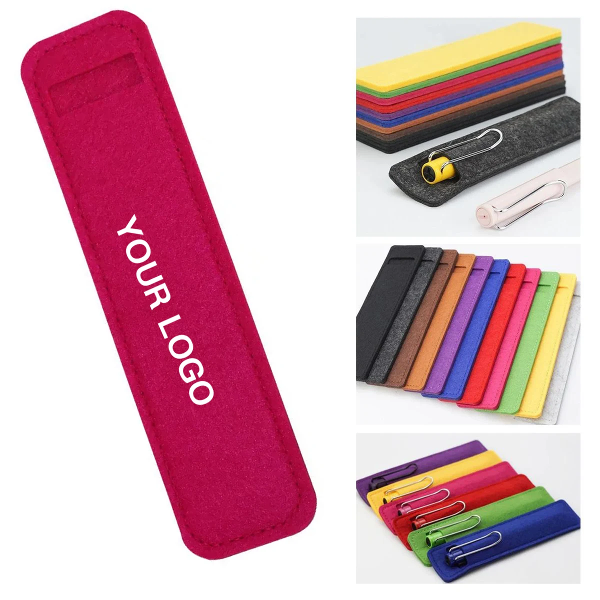 PU Leather Pen Case Holder for Desk or Travel 1