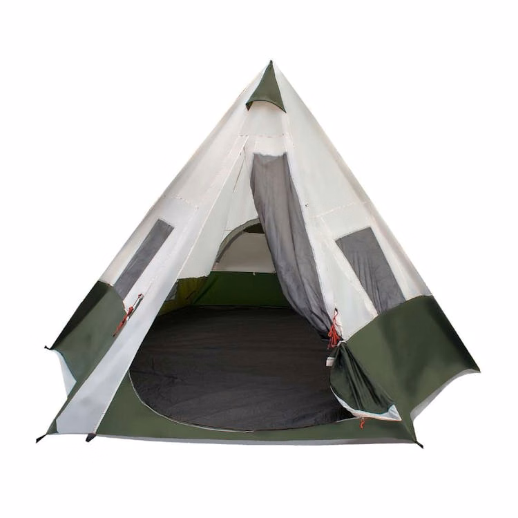 7-Person Teepee Tent - 11.7' x 11.7'