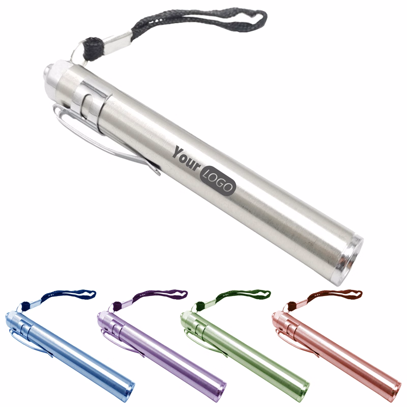Stainless Steel Mini Lighting Flashlight