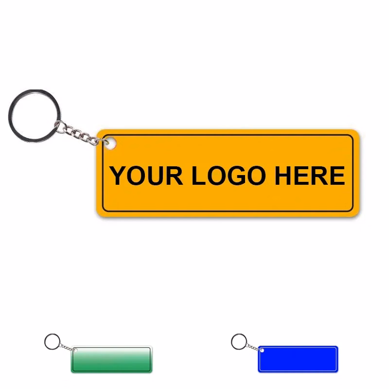 Rectangle Acrylic Keychains