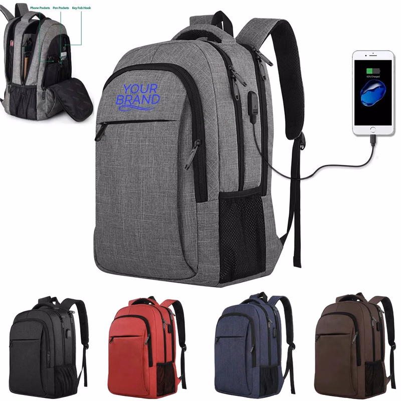 Anti Theft Slim Durable Laptop Backpack