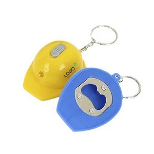Functional Hat Bottle Opener Keychain With Flashlight 1