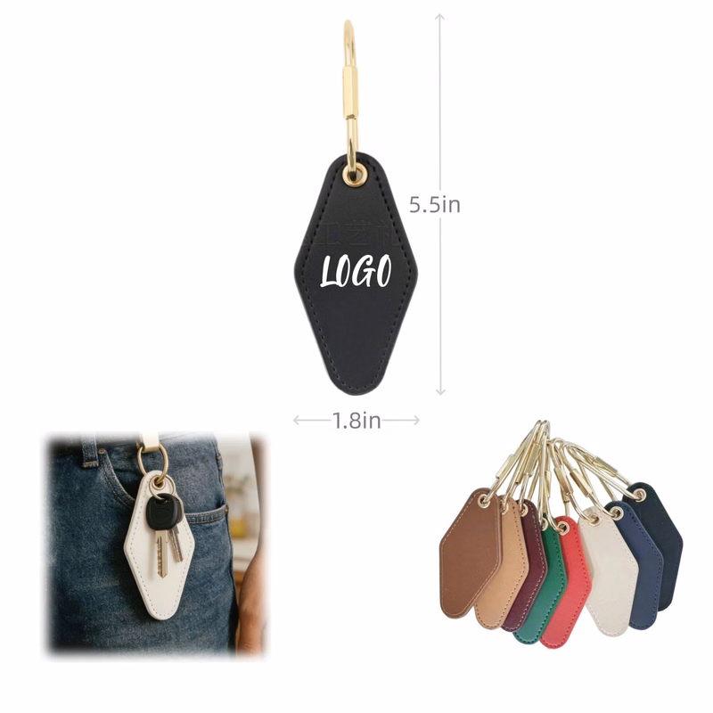Customizable Leather Keychains