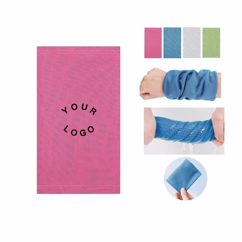 Polyester Wristband Towel with 15.7 Inch Stretchable Body