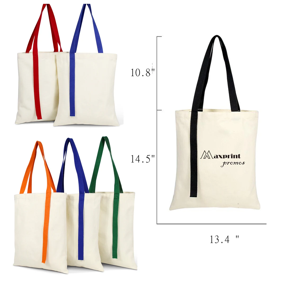 12A Custom Ribbon Canvas Bag 1