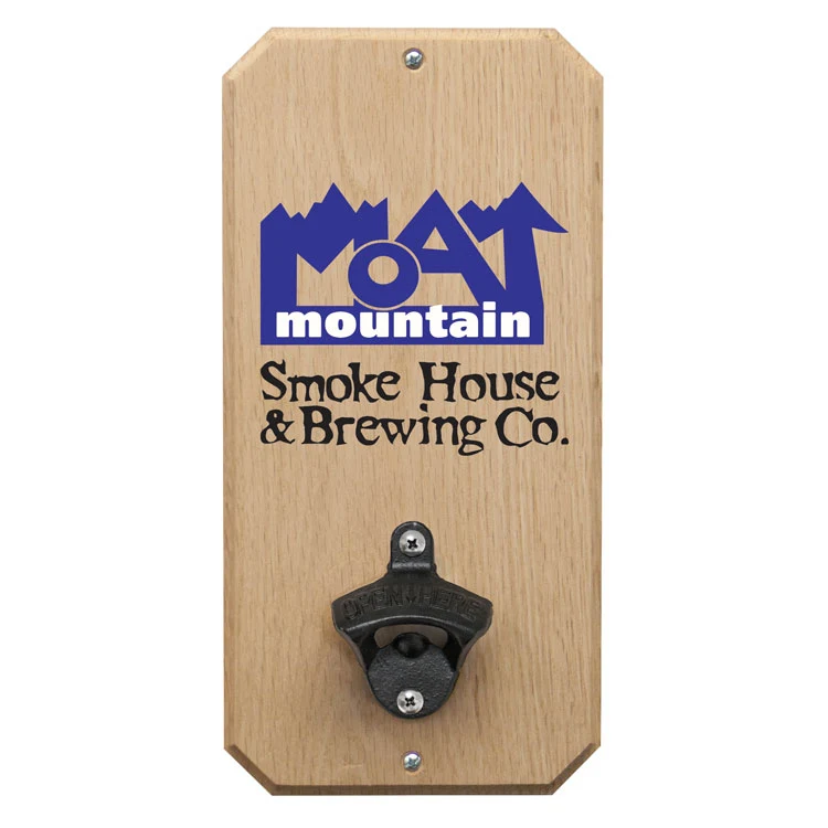 Wall-Mount Rectangle Bottle Opener 1
