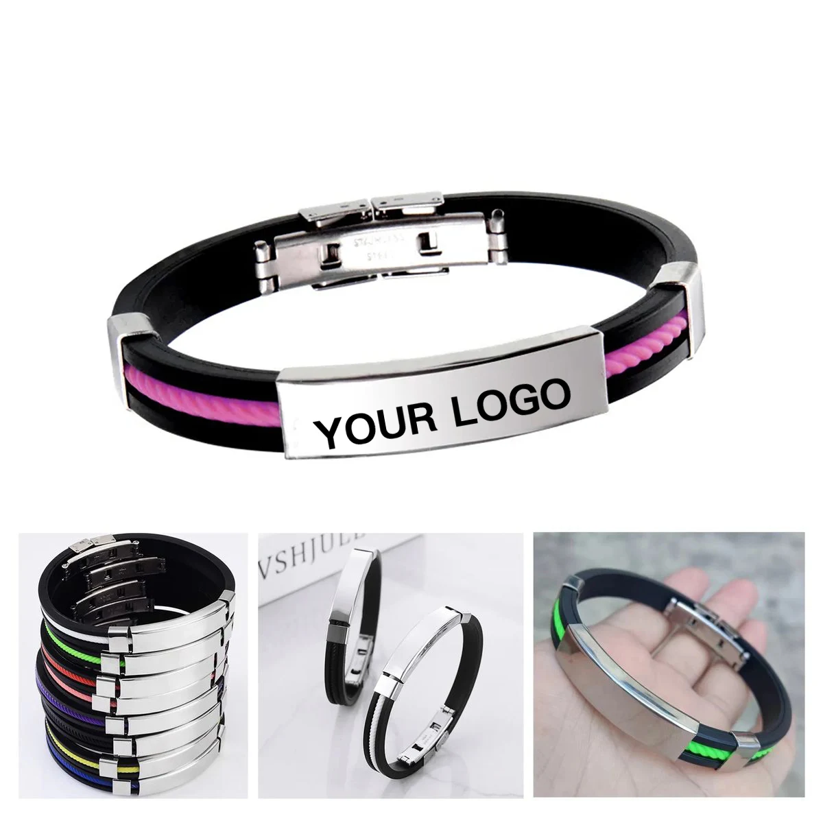 Lightweight Titanium Bracelet with Modern Design 1