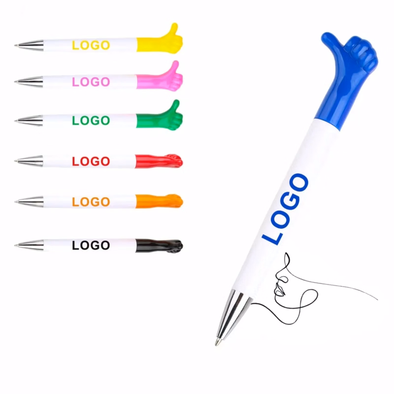 Custom Thumbs-Up Shape Promotional Pen