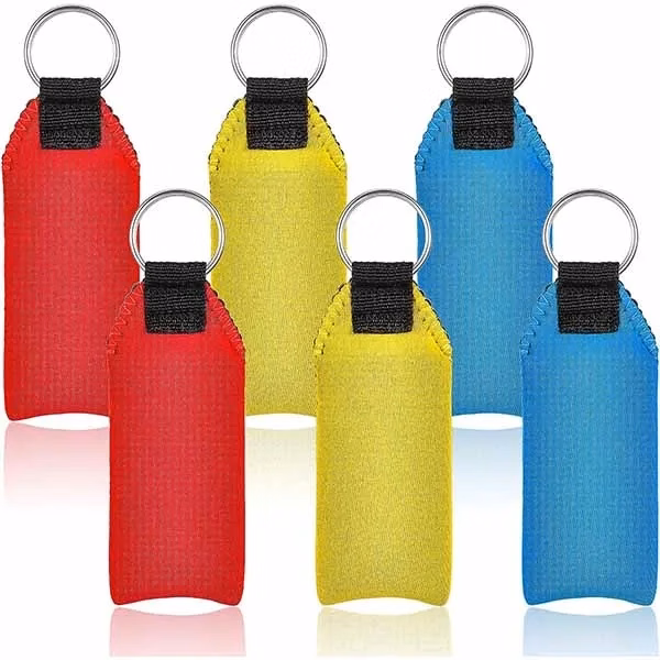 Floating Neoprene Boat Keychain Floatable Foam Keyring