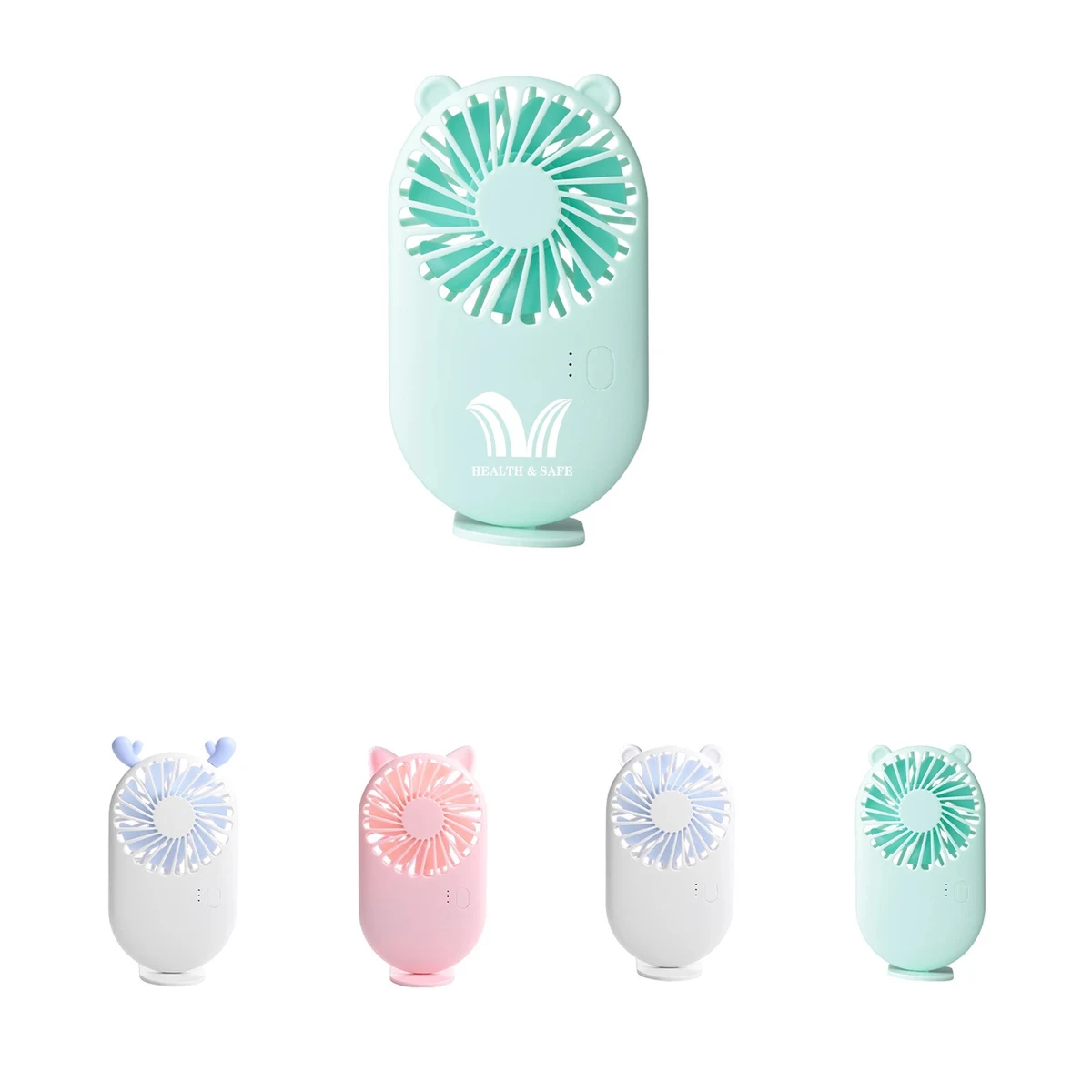 Mini small Handheld Fan USB Rechargeable Battery Cooling 1